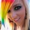 Sexy Rainbow Haired Girls