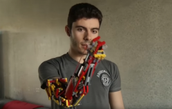 Spanish Youngster Made His Own Prosthetic Arm of Lego Bricks