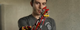Spanish Youngster Made His Own Prosthetic Arm of Lego Bricks